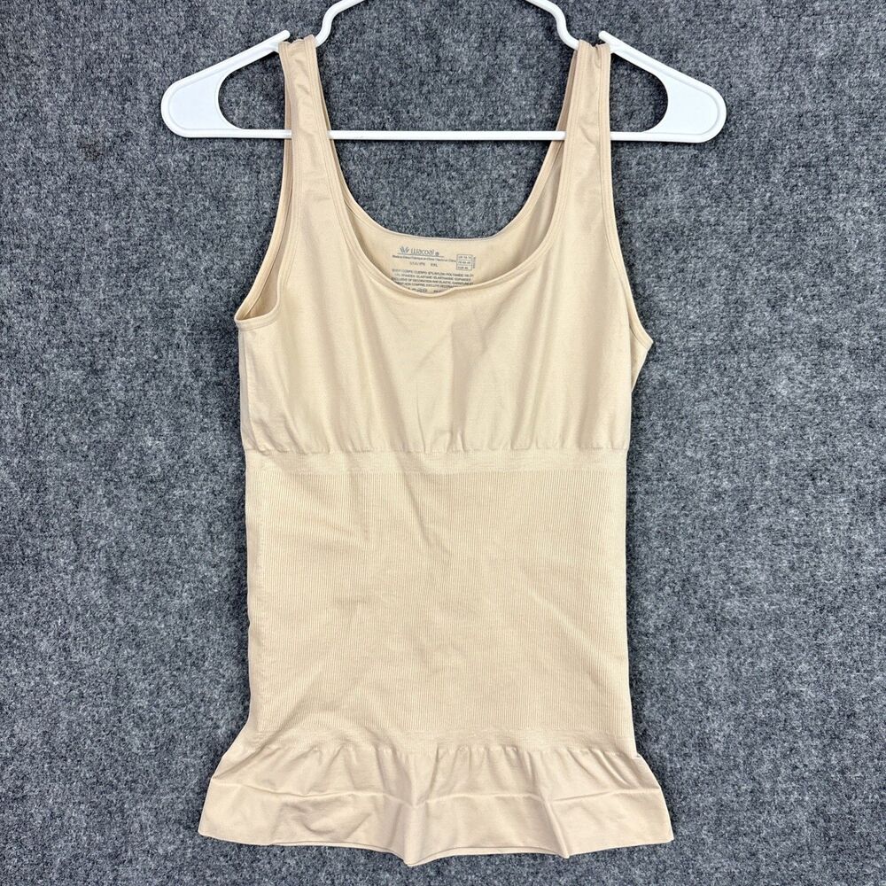 Wacoal Cool Definition shape Tank Cami Ribbed Womens Size XXL Nude 802260